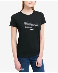 Dkny Cotton Subway Surfer T Shirt In Black Lyst