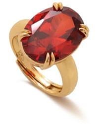 Retro Chic - Cherry Glow Ring - Lyst