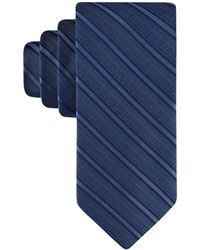 Calvin Klein - Bass Stripe Tie - Lyst