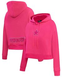 New York Yankees Pro Standard Ombre Pullover Hoodie - Blue/Pink