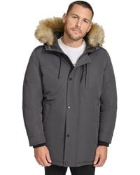 Calvin Klein - Long Parka - Lyst