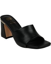 Gc Shoes - Soho Square Toe Block Heel Dress Sandals - Lyst