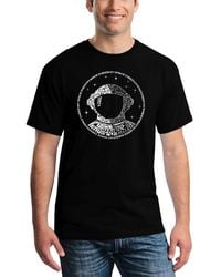 LA Pop Art - I Need My Space Astronaut Word Art T-shirt - Lyst