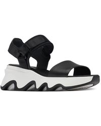 Sorel - Kinetic Impact Ankle-strap Sport Platform Sandals - Lyst