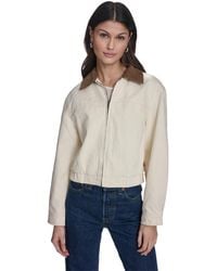 Levi's - Zip-front Laydown Collar Coat - Lyst