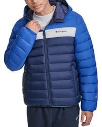 Champion - Performance Quilted Hooded Jacket - Lyst