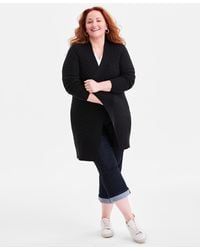 Style & Co. - Plus Size Open-front Longline Cardigan Sweater - Lyst