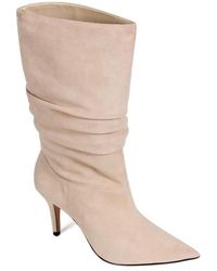 Paula Torres - Shoes Carmel Pointed-toe Dress Boots - Lyst