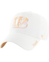 '47 - 47 Cincinnati Bengals Ballpark Cheer Clean Up Adjustable Hat - Lyst