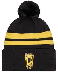 KTZ - Columbus Crew 2026 Jersey Hook Cuffed Knit Hat - Lyst