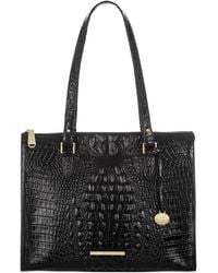 Brahmin - Anywhere Melbourne Embossed Leather Tote - Lyst