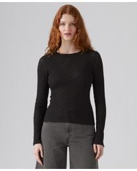 Levi's - Anika Crewneck Long Sleeve Top - Lyst