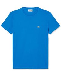 Lacoste - Crew Neck Pima Cotton T-shirt - Lyst