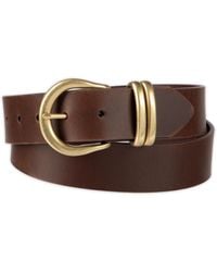 Levi's - Double Metal Loop Leather Belt - Lyst