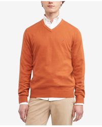 Beroligende middel læsning Mening Tommy Hilfiger Perry Colorblocked Raglan-sleeve Sweater, Created For Macy's  in Blue for Men | Lyst