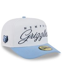 KTZ - White/light Blue Memphis Grizzlies 2025 Nba Draft A-frame 59fifty Fitted Hat - Lyst