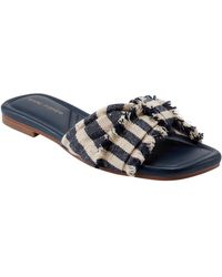 Marc Fisher - Orbit Knotted Flat Slide Sandals - Lyst