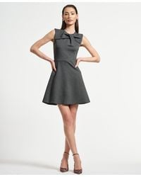 Isaac Mizrahi New York - Sleeveless Swingy Bow Dress - Lyst
