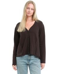 Wilt - Button Front Mixed Cardigan - Lyst