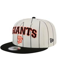 KTZ - White San Francisco Giants Jersey Pinstripe 9fifty Snapback Hat - Lyst