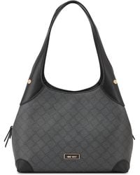 Nine West - Eamon Triple Compartment Large Shoulder Bag - Lyst
