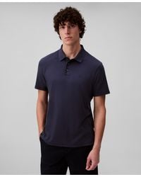 Calvin Klein - Short Sleeve Supima Cotton Polo Shirt - Lyst