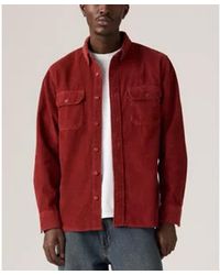 Levi's - Relaxed Fit Long Sleeve Button Front Worker Shirt - Lyst