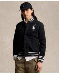 Polo Ralph Lauren - Big Pony Fleece Baseball Jacket - Lyst