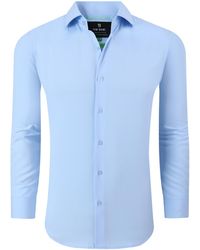 Tom Baine - Performance Stretch Solid Button Down Shirt - Lyst