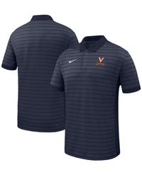 Nike - Virginia Cavaliers 2025 Early Seasonâ Coaches Sideline Victory Stripe Performance Polo Shirt - Lyst