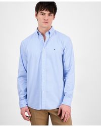 Tommy Hilfiger - Long Sleeve Poplin Regular Fit - Lyst