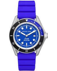 Michael Kors - Maritime Three-hand Silicone Watch 42mm - Lyst