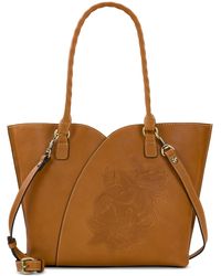 Patricia Nash - Marion Large Leather Tote - Lyst