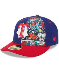 KTZ - Royal/red Texas Rangers 2025 Mlb Diamond Hero Edition Low Profile 59fifty Fitted Hat - Lyst
