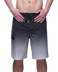 Rokka&Rolla - 9" No Liner Board Shorts Elastic Waist Quick Dry Swim Trunks - Lyst