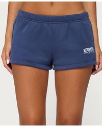 Edikted - New York Low Rise Pull-on Sweat Shorts - Lyst