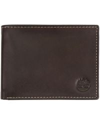 Timberland - Cloudy Passcase Leather Wallet - Lyst