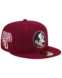 KTZ - Florida State Seminoles Throwback 59fifty Fitted Hat - Lyst