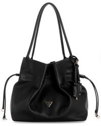 Guess - Karima Medium Drawstring Tote Handbag - Lyst