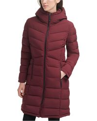 calvin klein walker side stretch puffer jacket