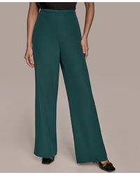 Donna Karan - Wide-leg Pull-on Pants - Lyst