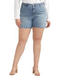 Silver Jeans Co. - Plus Size Sure Thing Carpenter Shorts - Lyst