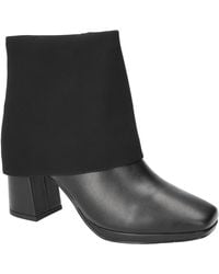 Easy Street - Sutton Square Toe Ankle Boots - Lyst