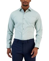 BarIII - Slim Fit Vine Print Dress Shirt - Lyst