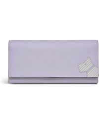 Radley - Face To Face Check Flap Over Wallet - Lyst