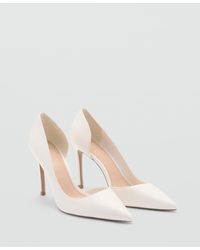Mango - Asymmetrical Heeled Shoes - Lyst
