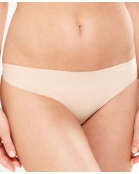 Calvin Klein - Invisibles Thong Underwear D3428 - Lyst