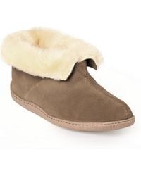 Minnetonka - Ankle Boot Slippers - Lyst