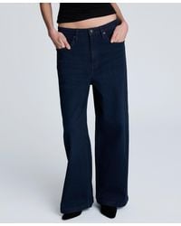 Kenneth Cole - Slouchy High-rise Wide-leg Jeans - Lyst
