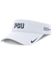 Nike - West Virginia Mountaineers 2025 On-field Gameday Performance Ace Adjustable Visor Hat - Lyst